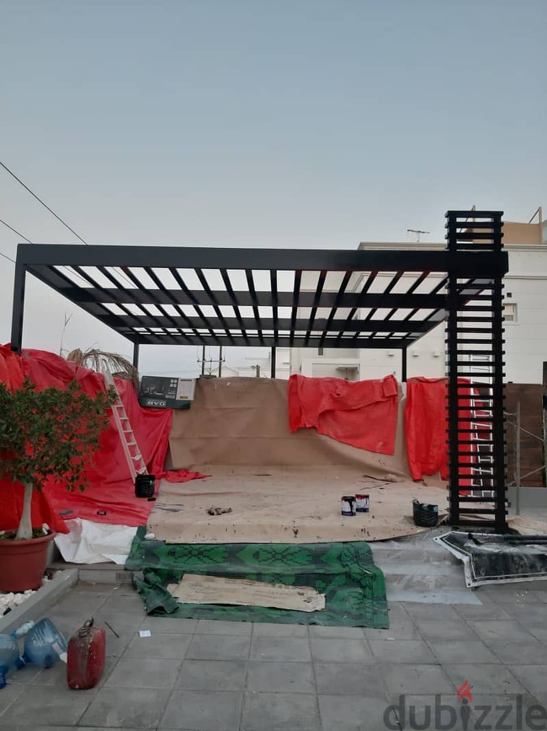 Cast Aluminium Pergolas | heavy duty | High Quality 5