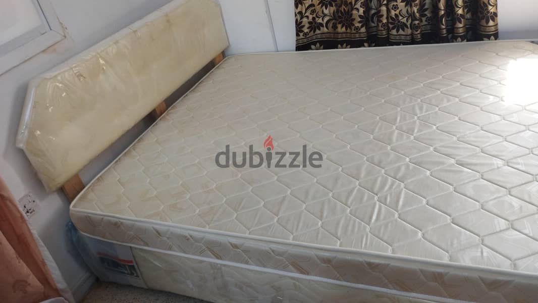 Raha bed with mattress 1