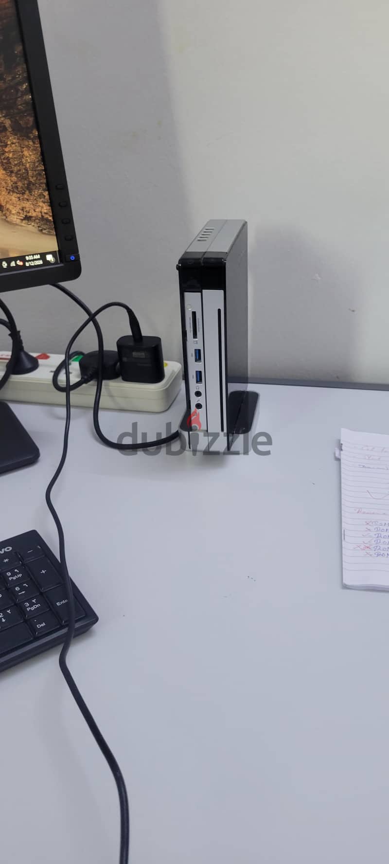 desktop with monitor 1