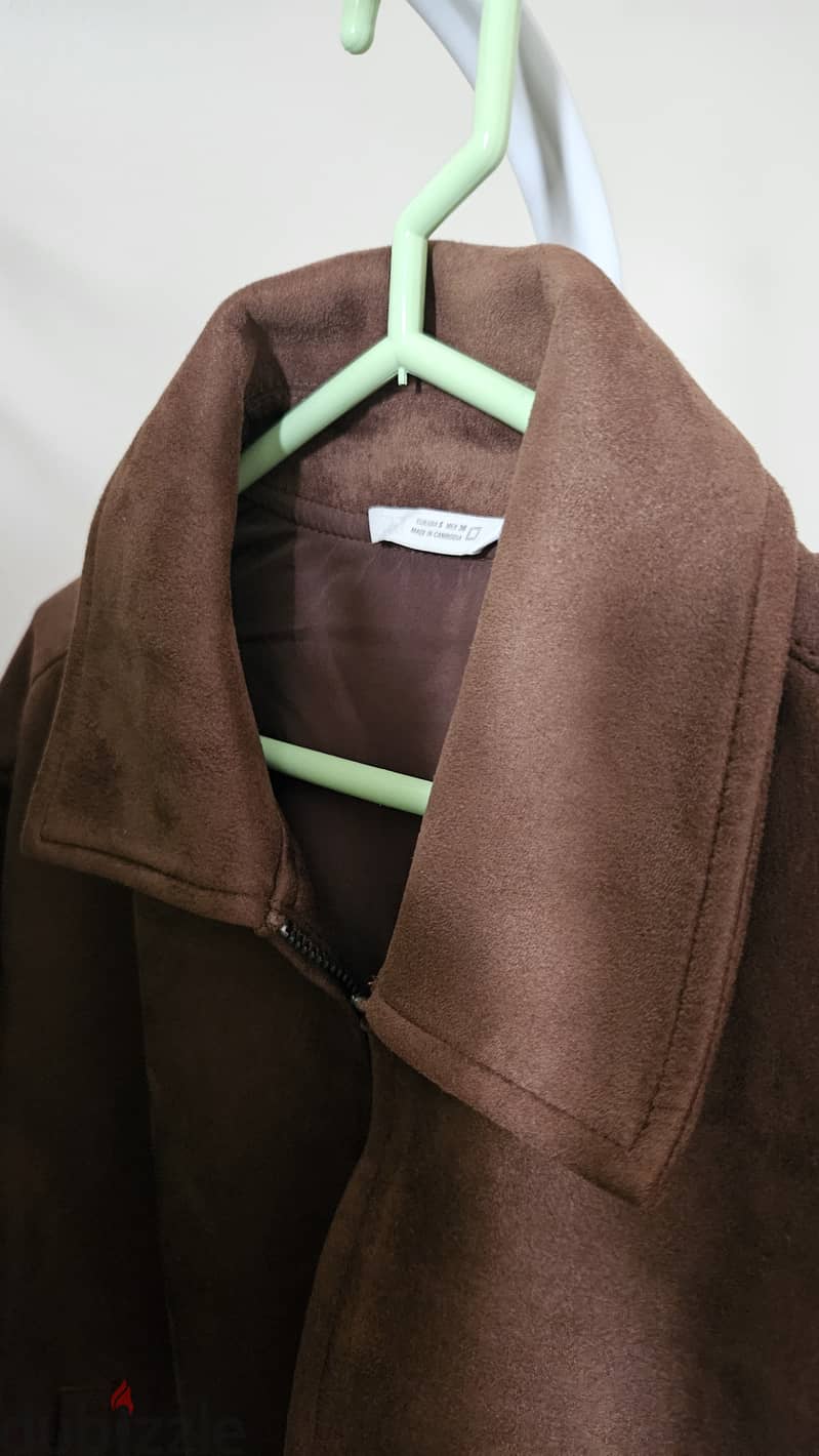 Brand New Zara Suede Jacket 3