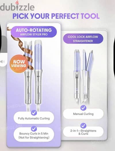 Sheglam auto rotating hair styler