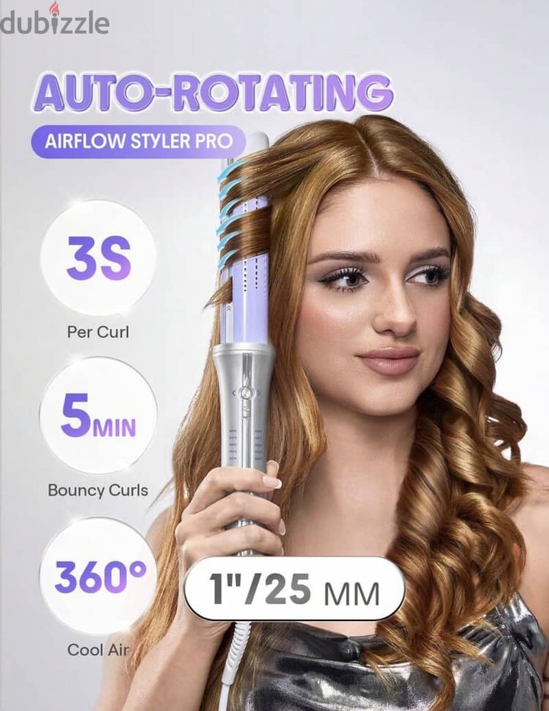 Sheglam auto rotating hair styler 1