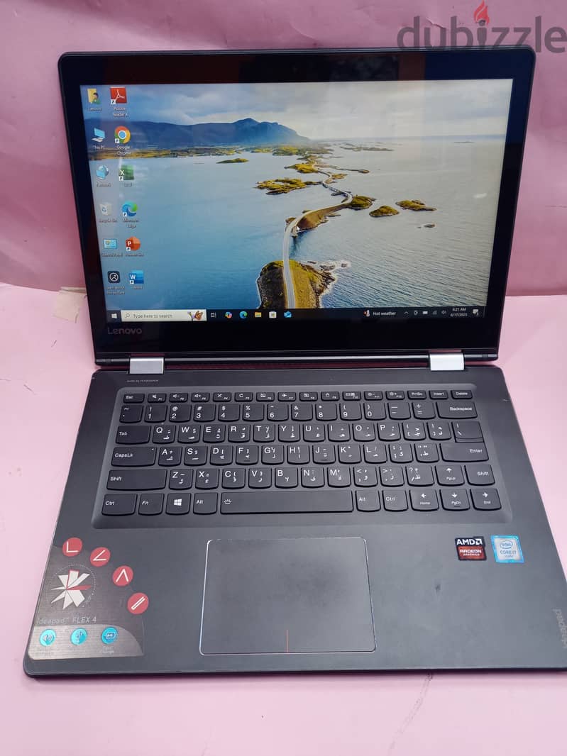78426067 X360 TOUCH SCREEN CORE I7 16GB RAM 500GB SSD 2GB AMD GRAPHICS 2