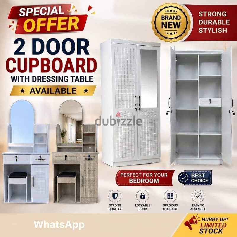 New cupboard and dressing table available 1