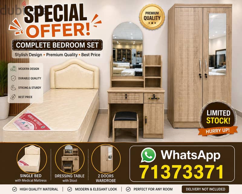 special Offer New single bed room set available 1
