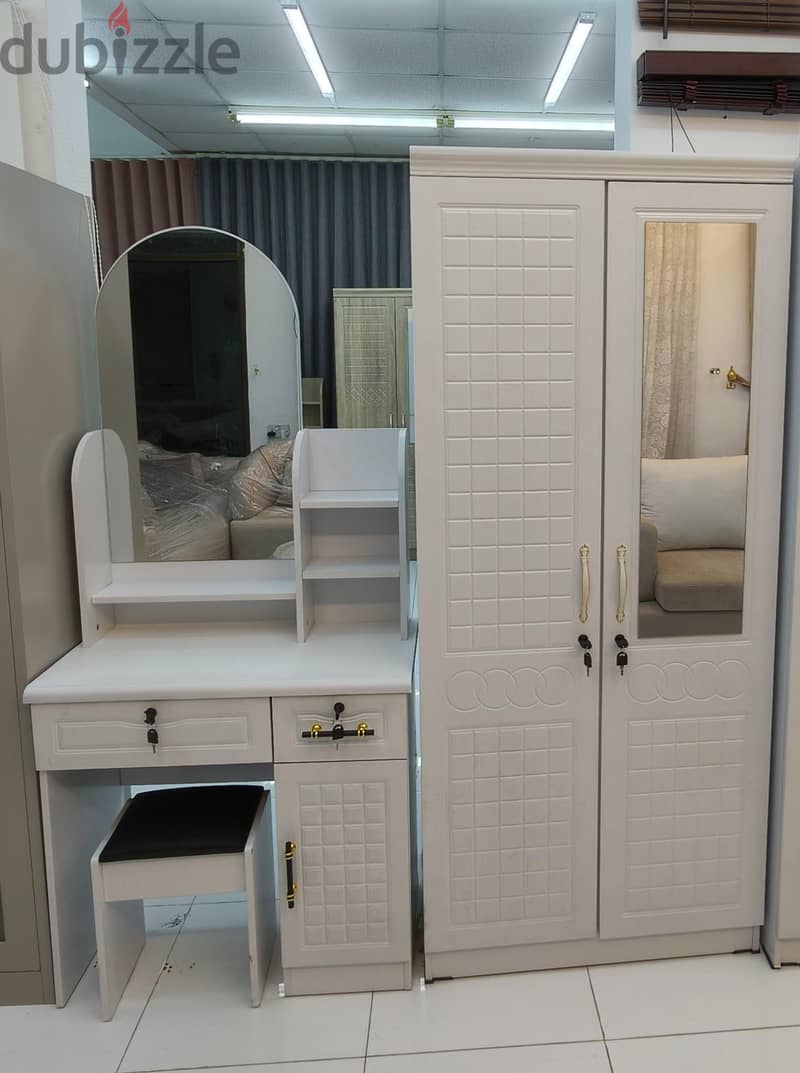 New 2 Doors Wardrobe with Dressing Table Available 5