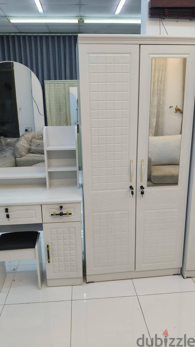New 2 Doors Wardrobe with Dressing Table Available 6