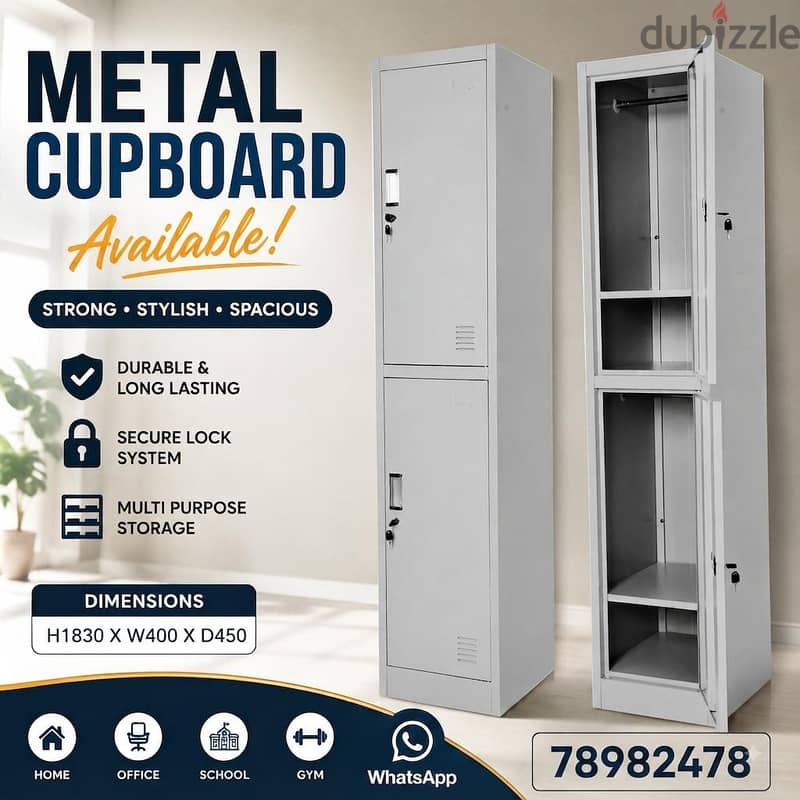 special Offer New metal single door cupboard 2