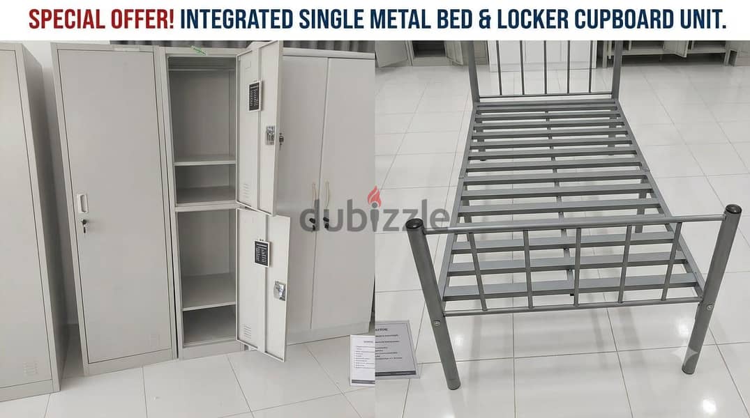 special Offer New bed with single door cupboard available 1