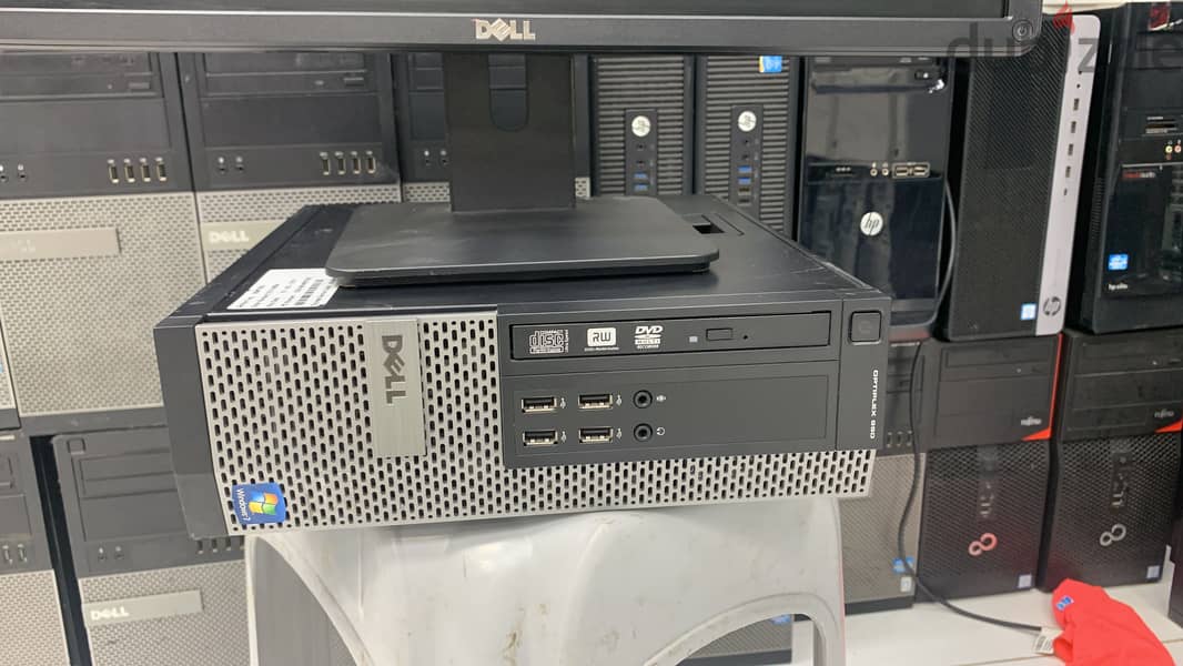 Core i7 dell pc ram 8 gb ssd 128 gb 500 gb hdd window 10 2