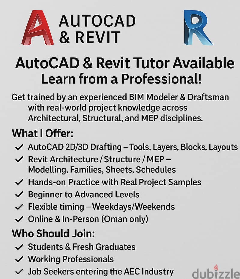 CAD and Revit Tutor 1