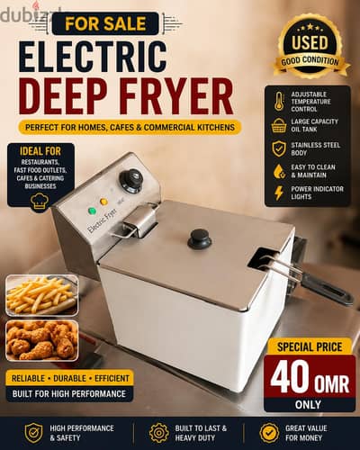 Electric deep fryer