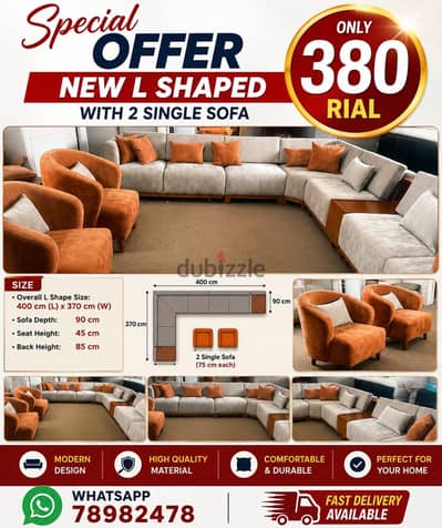 New ready made sofa Available – Various Sizes & Prices!