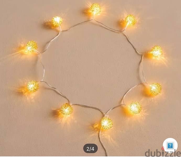 Decoratlng light size 130/220 CM 3
