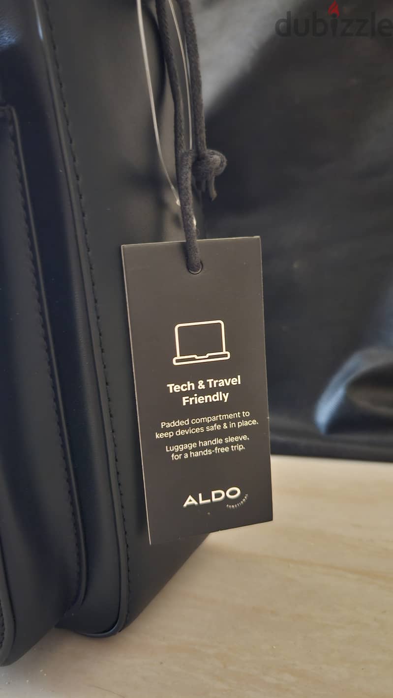 Aldo Leather Laptop Bag (Sorren) 4
