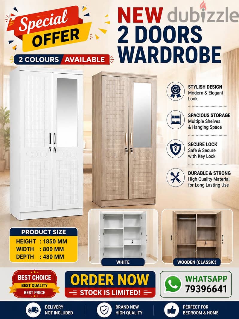 special offer new 2 door cupboard available 3
