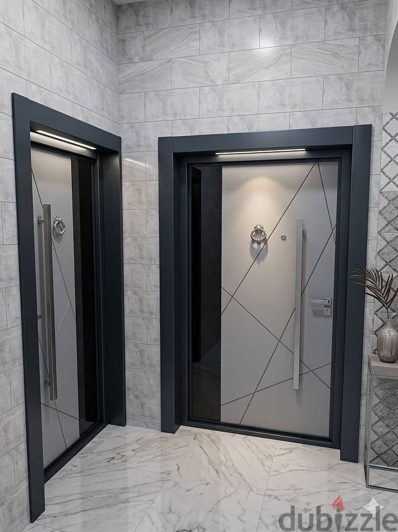 Cast Aluminium Doors | Wooden Doors| High Quality | heavy duty 3