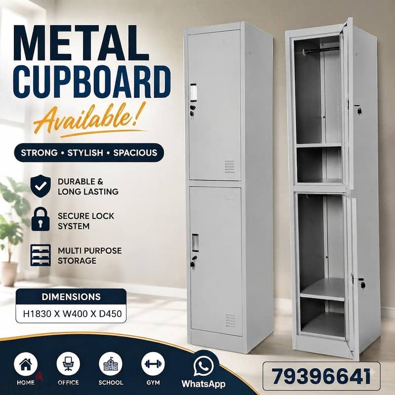 special Offer New metal single door cupboard 1