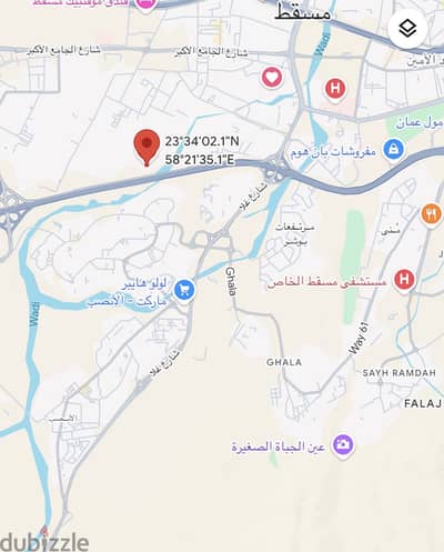 ارض سكني تجاري بمنطقه غلا ٢ الصناعيه  2412 متر