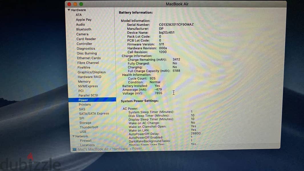 Apple laptop / MacBook for sale 1
