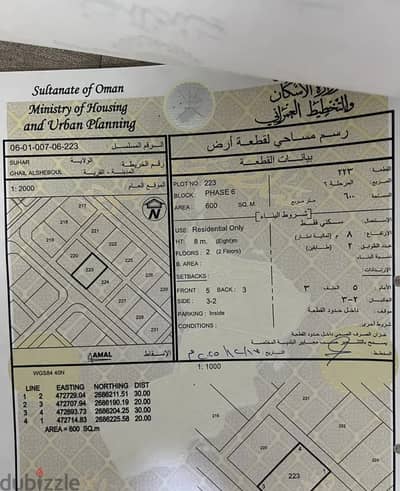 FOR SALE | Residential Land in Ghayl Al Shaboul Al Jadeedah – 600 SQM