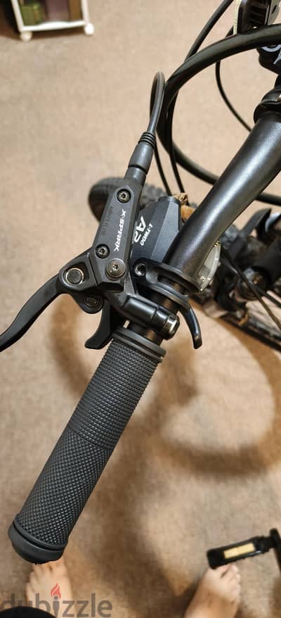 21 gear duke's bicycle with lock