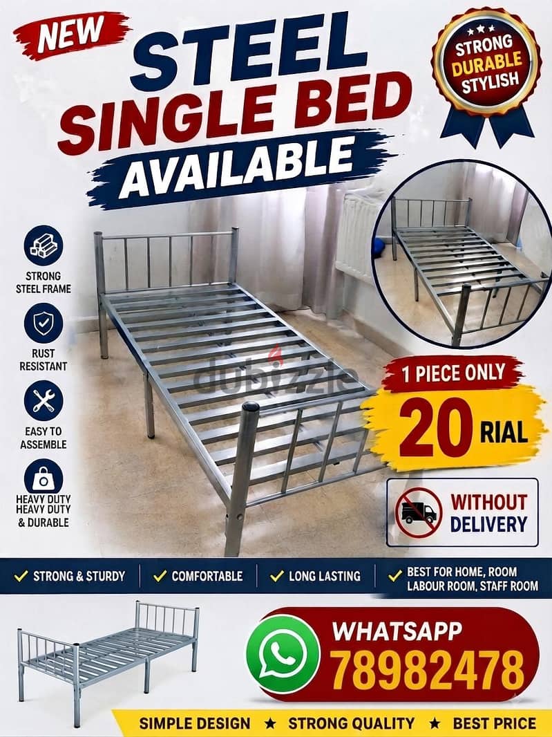 Brand new single bed – Available 1