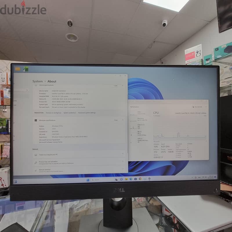 Dell OptiPlex 5490 All-in-One 23.8-inch business-class desktop 3