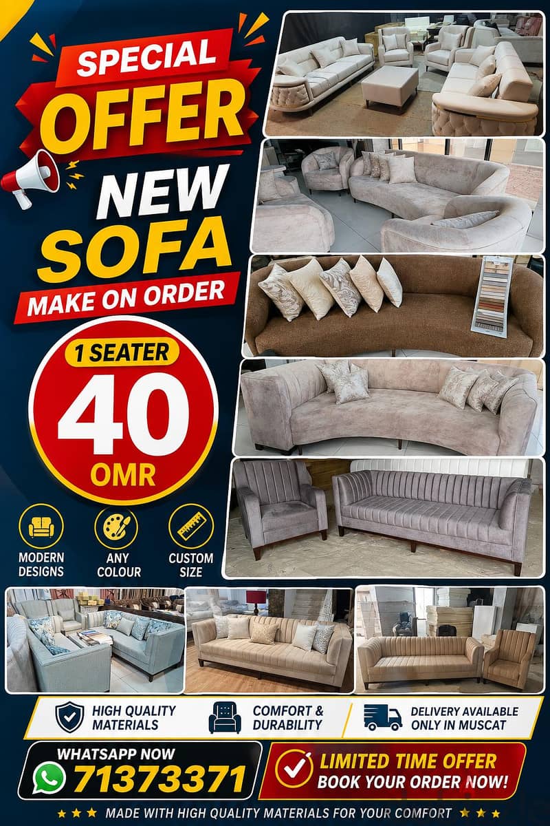 special Offer New Sofa make on order. 1