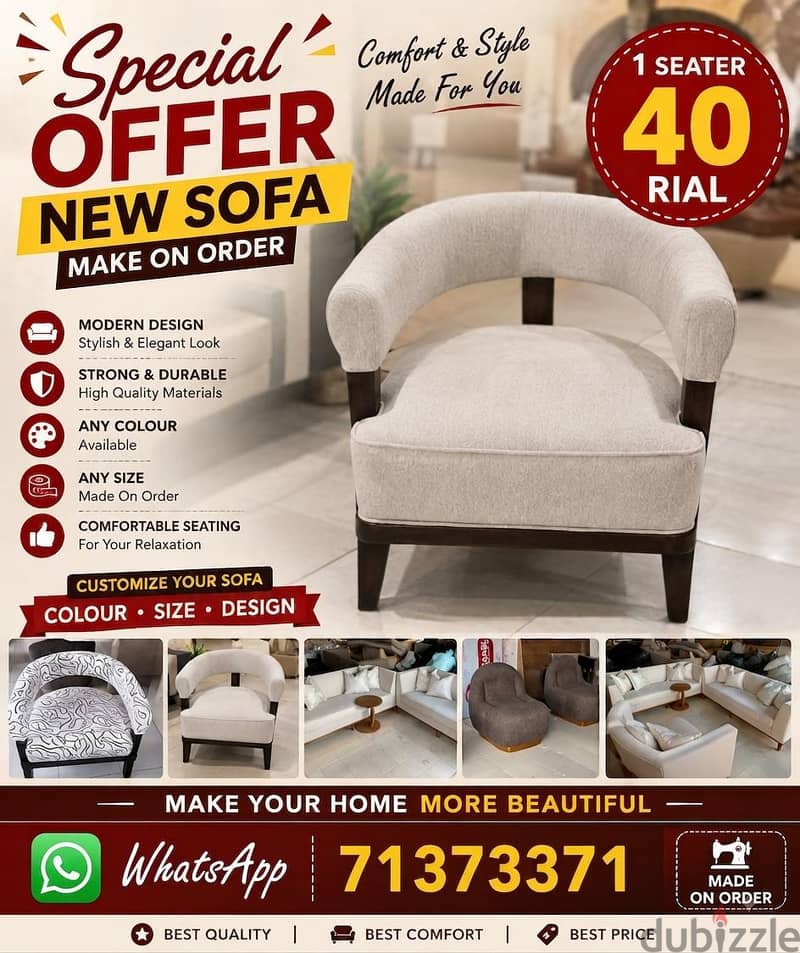 special Offer New Sofa make on order. 3