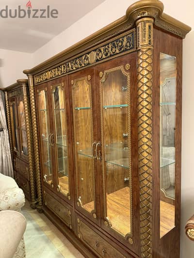 بوفيه كلاسيكية راقية| Fancy Classy buffet design