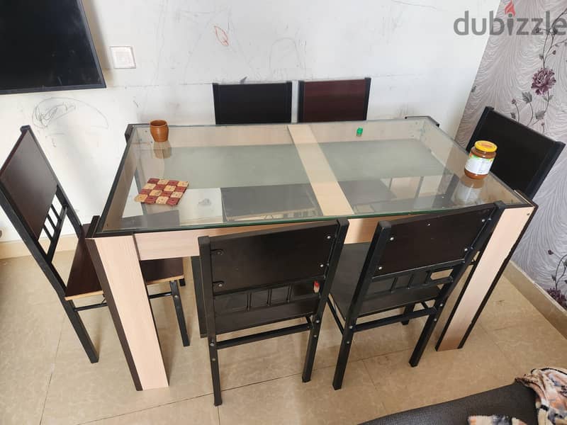 Dining Table with 6 chairs 1