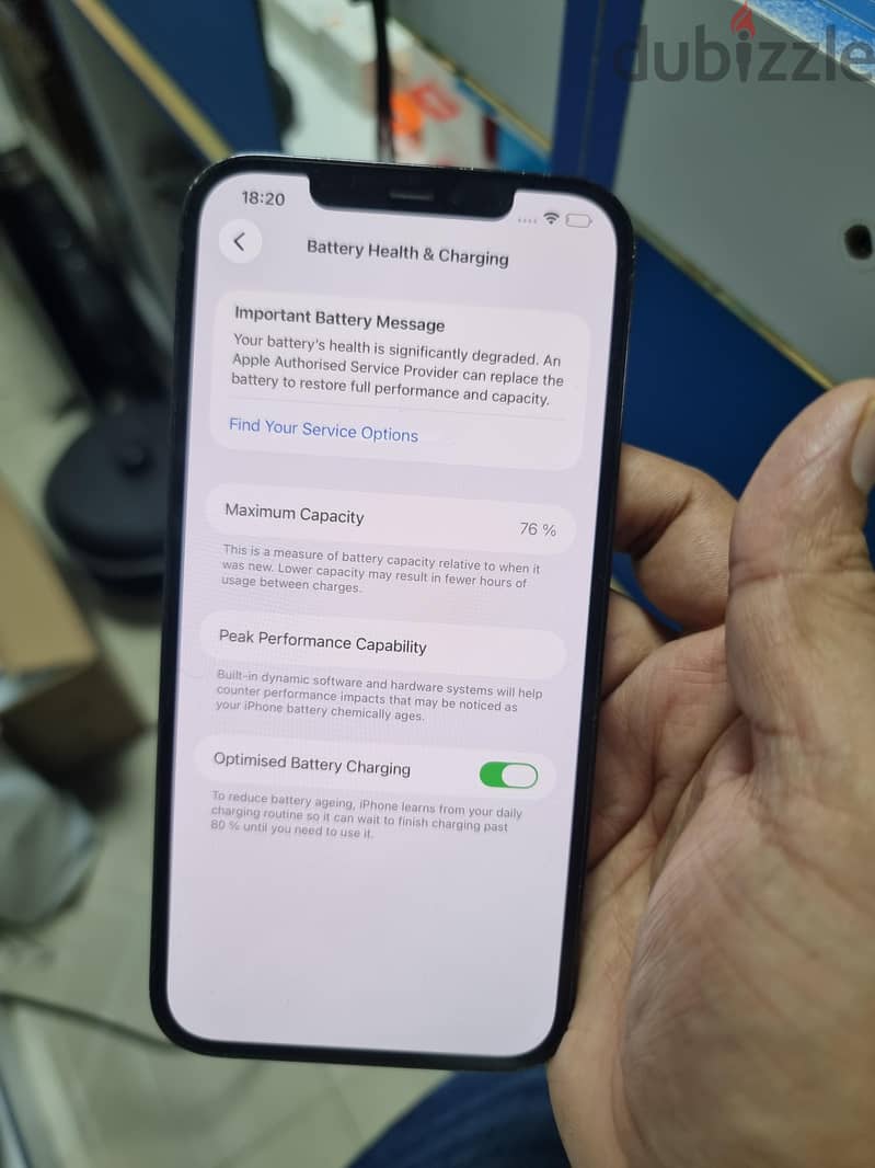 Apple - iPhone 12 Pro Max 256gb 76% 2