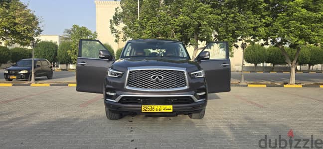 خليجي أعلى مواصفات QX80 بدون حوادث ولاصبغ المالك الاول شبه زيرو