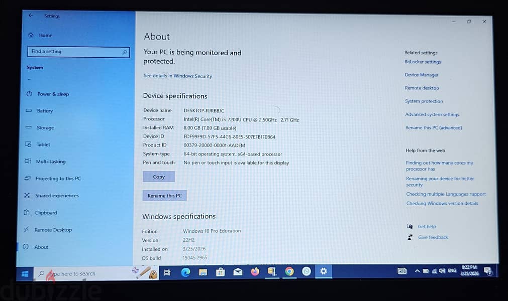 LENOVO 13 FOR SALE ON 85 OMR 1