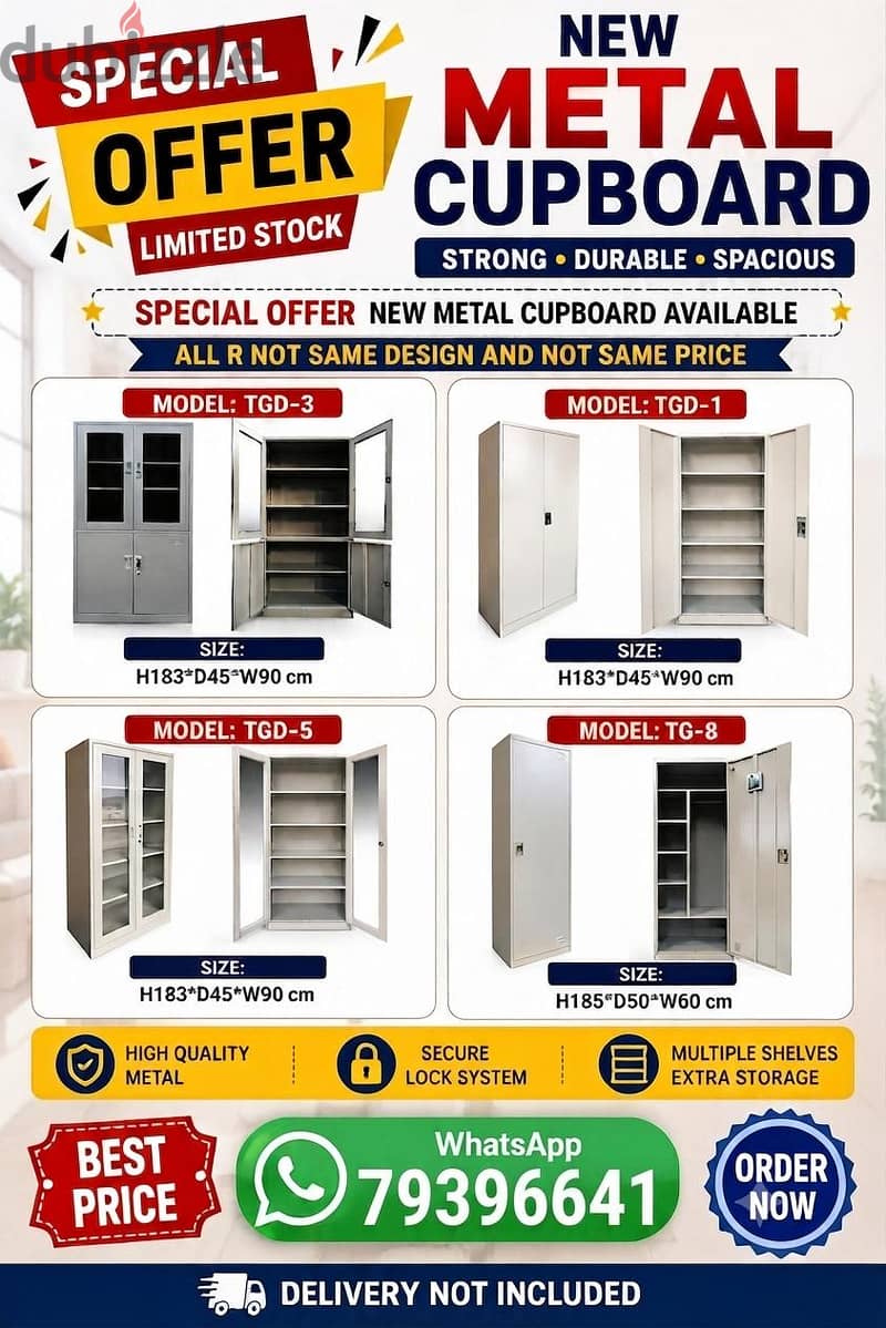 Special Offer – New metal cupboard available 1