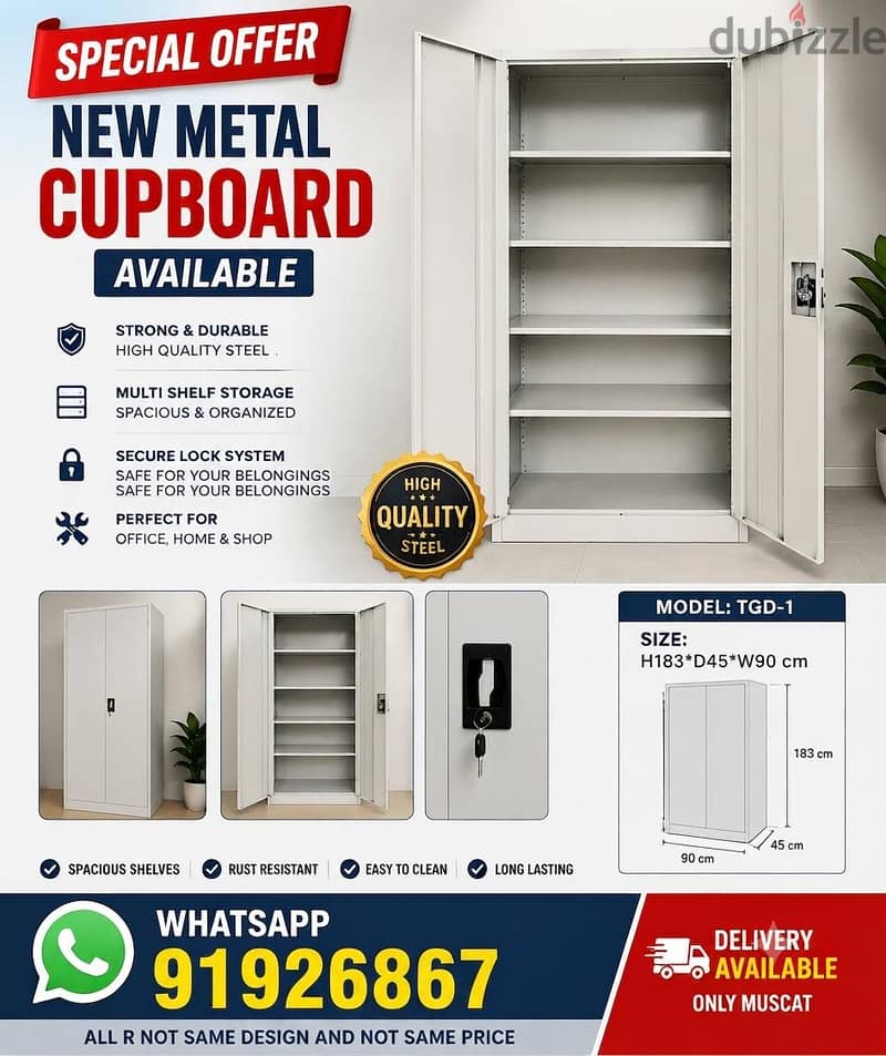 Special Offer – New metal cupboard available 2