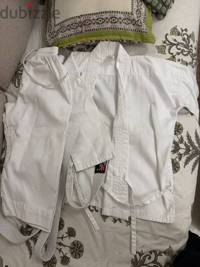 Karate dress for 5 year kid