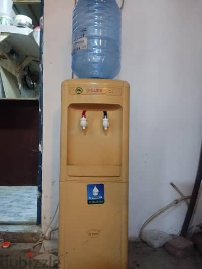 water dispenser calling has heater all ok