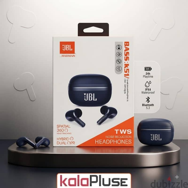 JBL Bass k51 Tws Earbuds 1