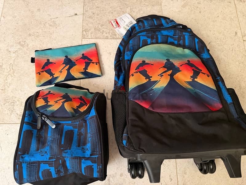 New School trolley bag set 6