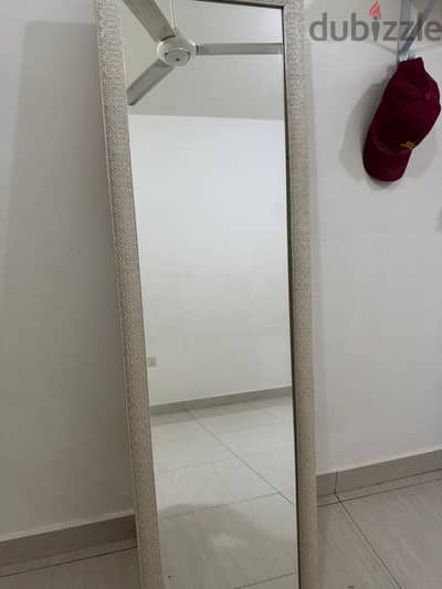 Full-Length Dressing Mirror with decorative frame