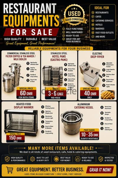 Restaurant/Catering Equipments