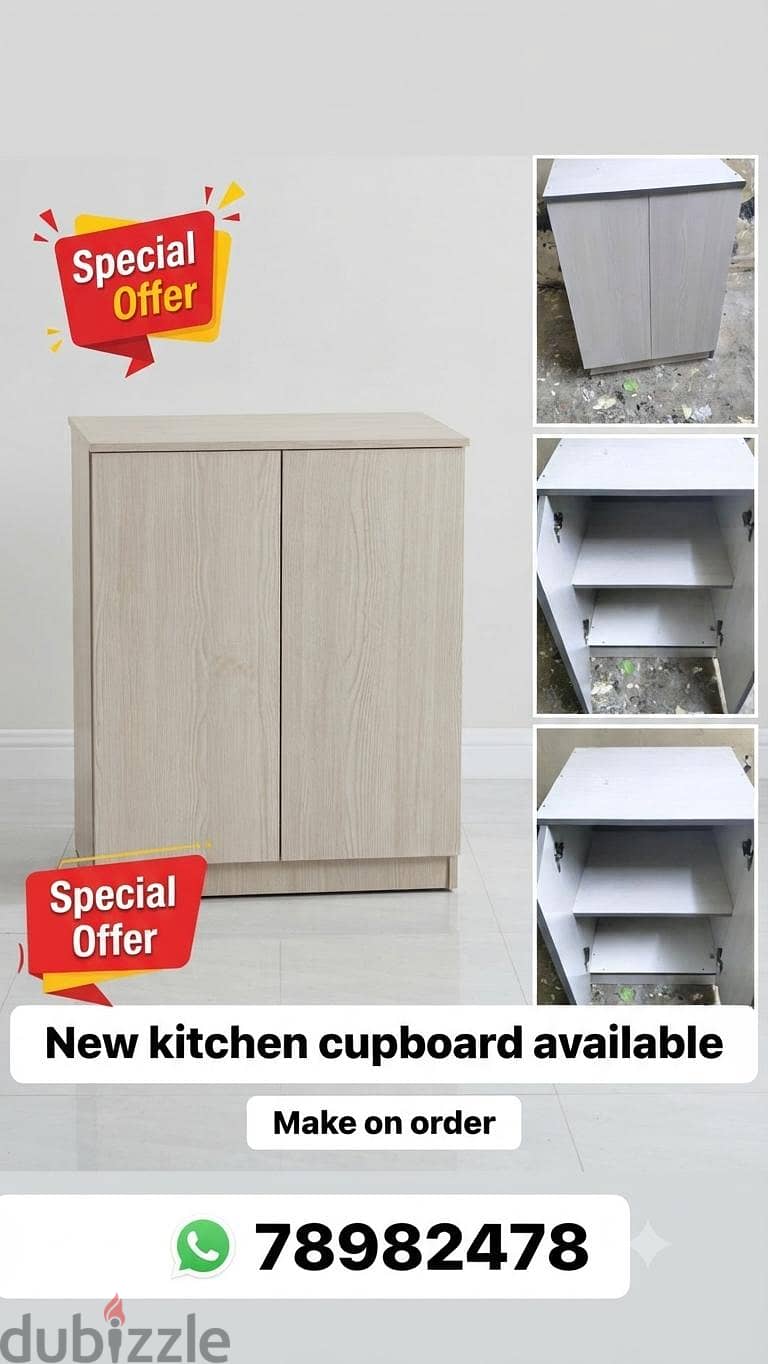 New kitchen cupboard make on order. all r not price 3