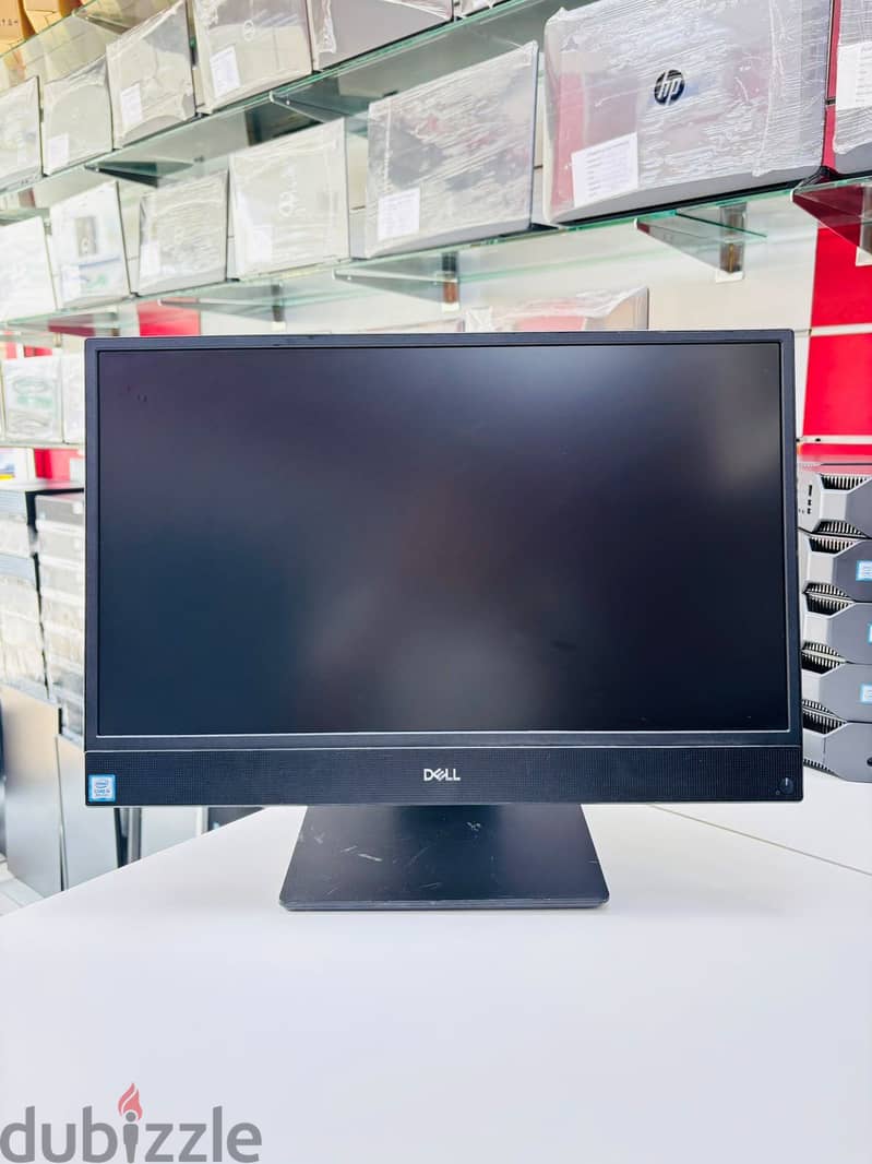 Dell optiplex 5260 Aio i5-8th gen 8/256GB SSD 22” screen 3