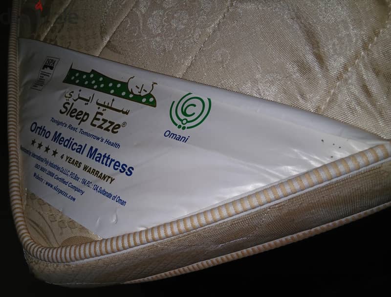 mattress 90X200X12 cm, sleep ezze 1
