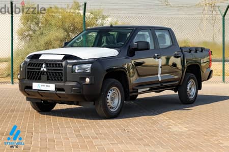 Export from Dubai - 2027 Mitsubishi L200 GL | 2.4L Petrol 4x4 MT | DC Pickup | Brand New