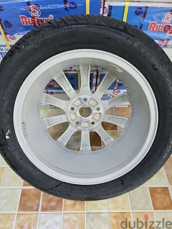 New rim with tyre for geely 1