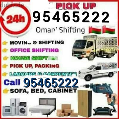 HOUSE SHIFTING " MOVING " PACKING " TRANSPORT " MOVERS "Muscat Movers