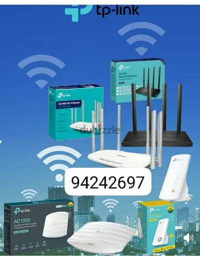 Network issues/internet Fixng Router Range Extender/Mesh Wifi System